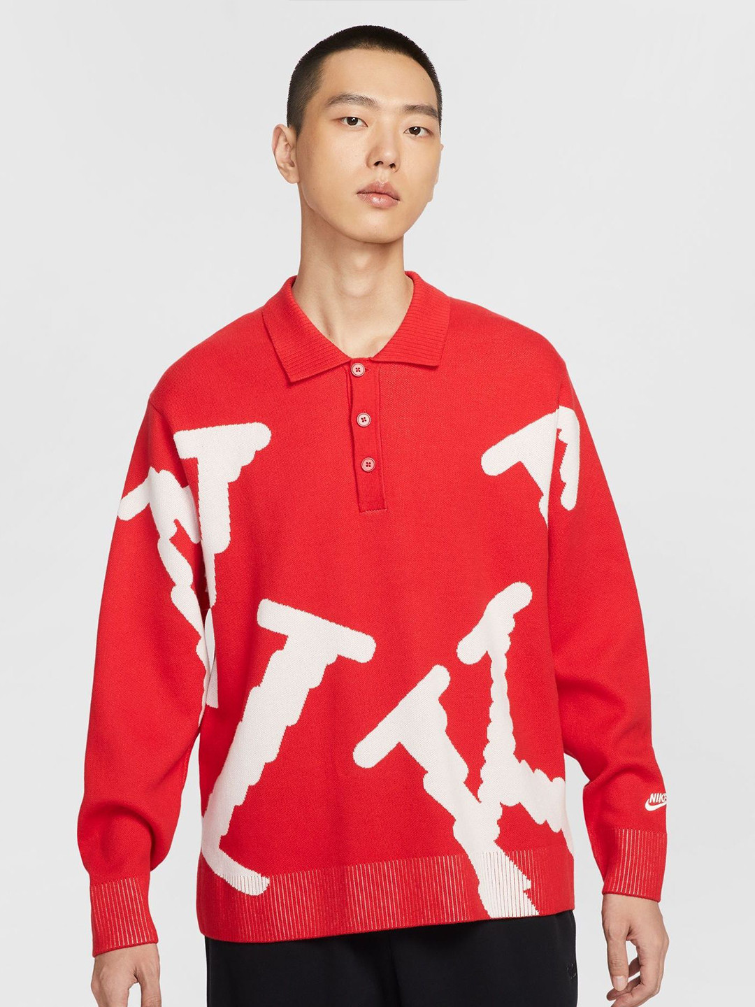 Nike Graphic Printed Sportswear Club Men's Rugby T-Shirt