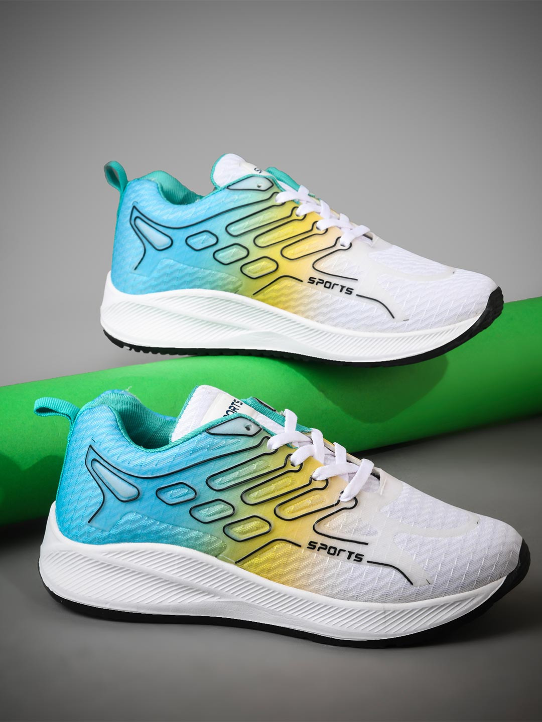 COGS Men's Mesh Walking Non-Marking Shoes