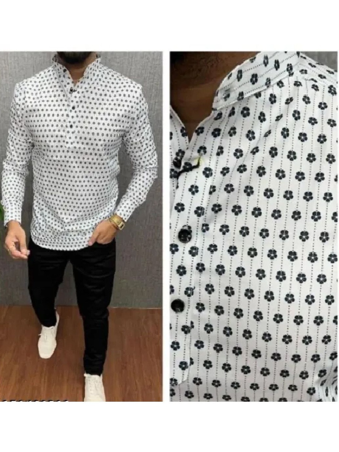 ET-Kurta1-Black Flower