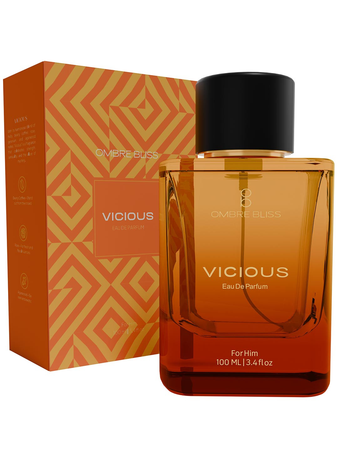 OMBRE BLISS Men Vicious Eau De Parfum - 100 ml