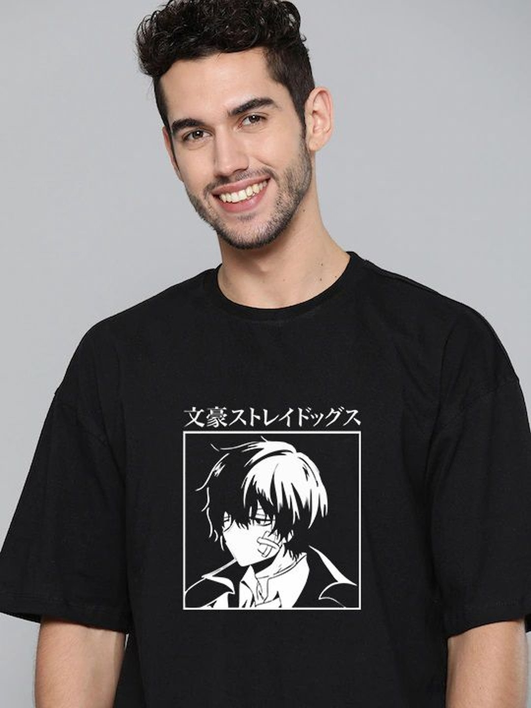 Organic Chics Graphic Printed Pure Cotton Oversized Anti Odour T-shirt