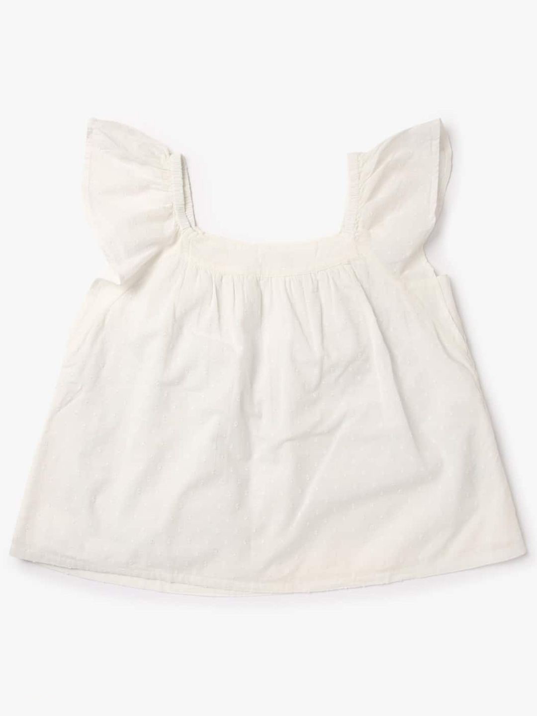 GAP Girls Pure Cotton Square Neck Tops