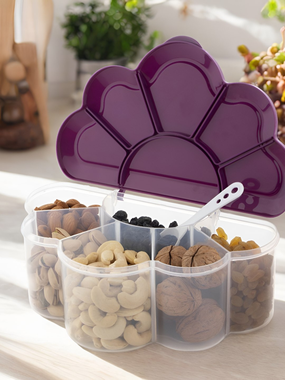 Metrolife Purple Kitchen Storage Container