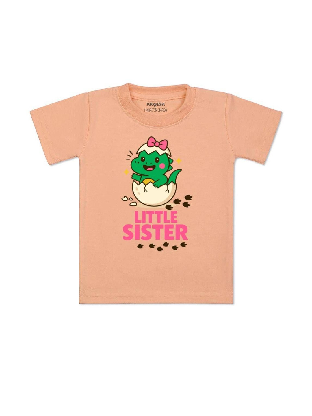 Little Sister Printed Kids Tshirt