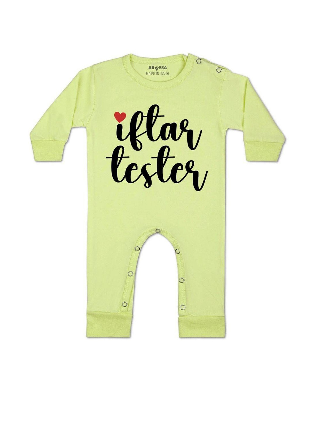 Iftar Tester Printed Baby Rompers