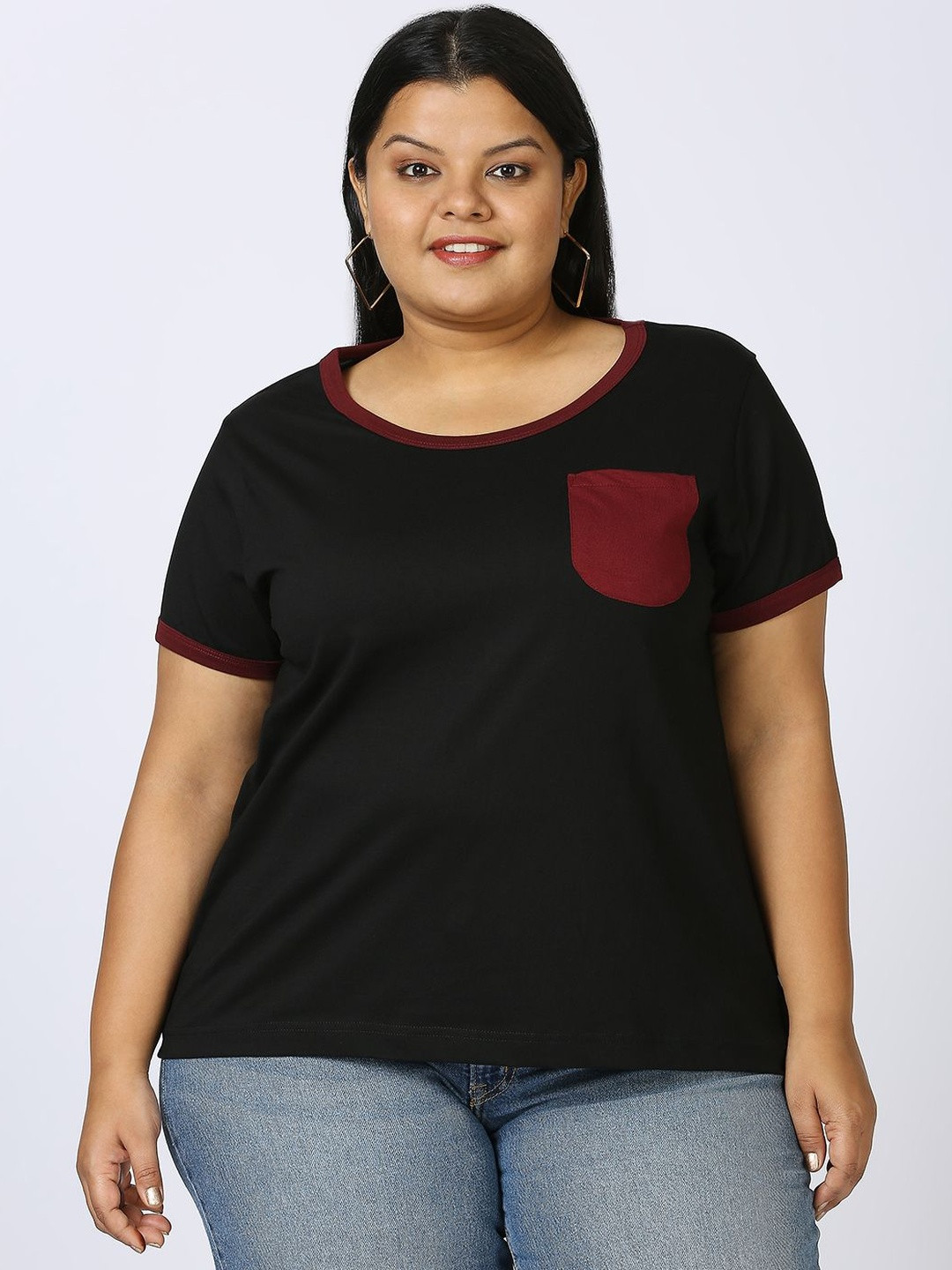 Vaishvik Pure Cotton Pockets T-shirt