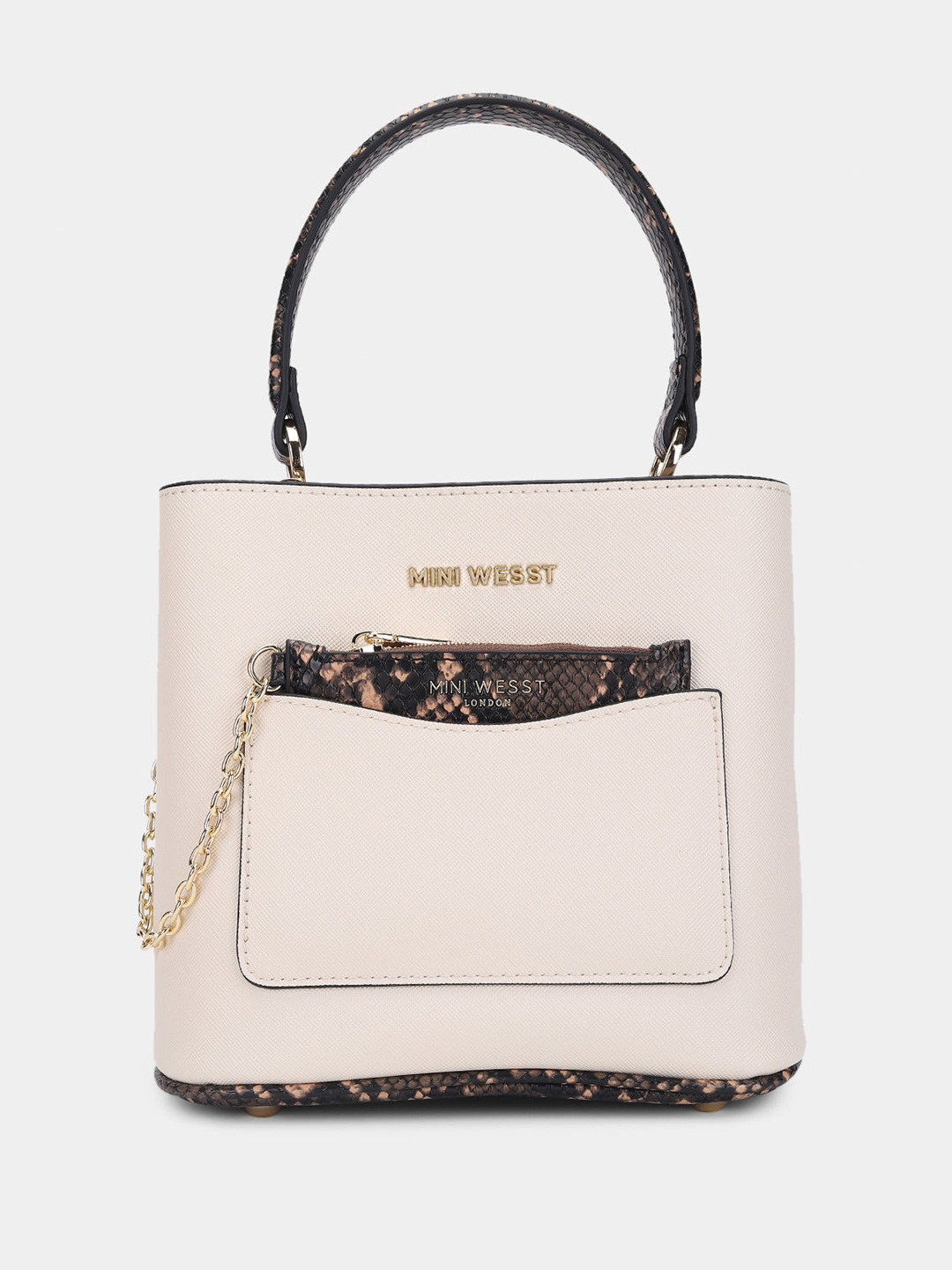 MINI WESST Blair Luxury Structured Shoulder Bag