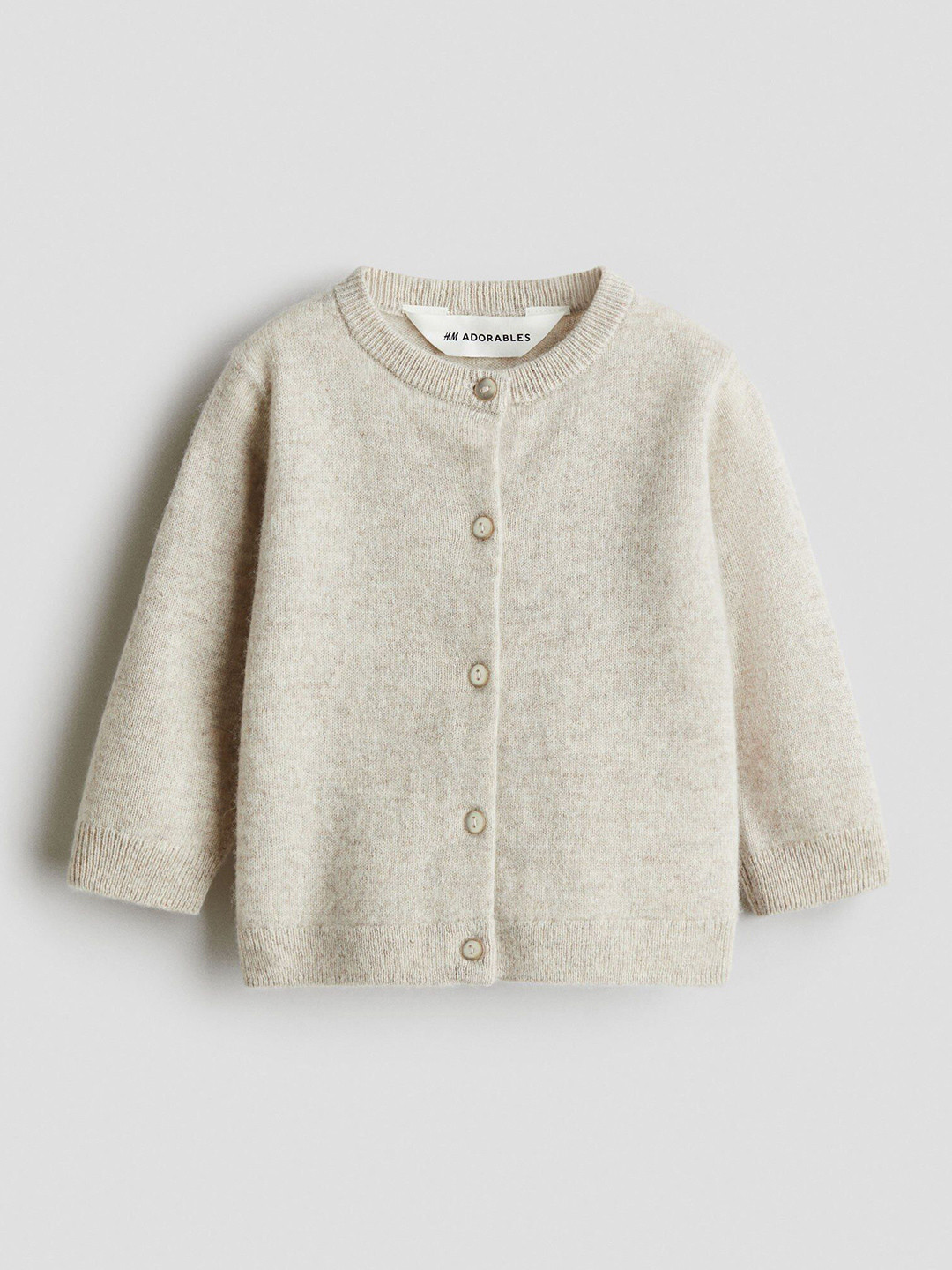 H&M Girls Cashmere-Knit Cardigan