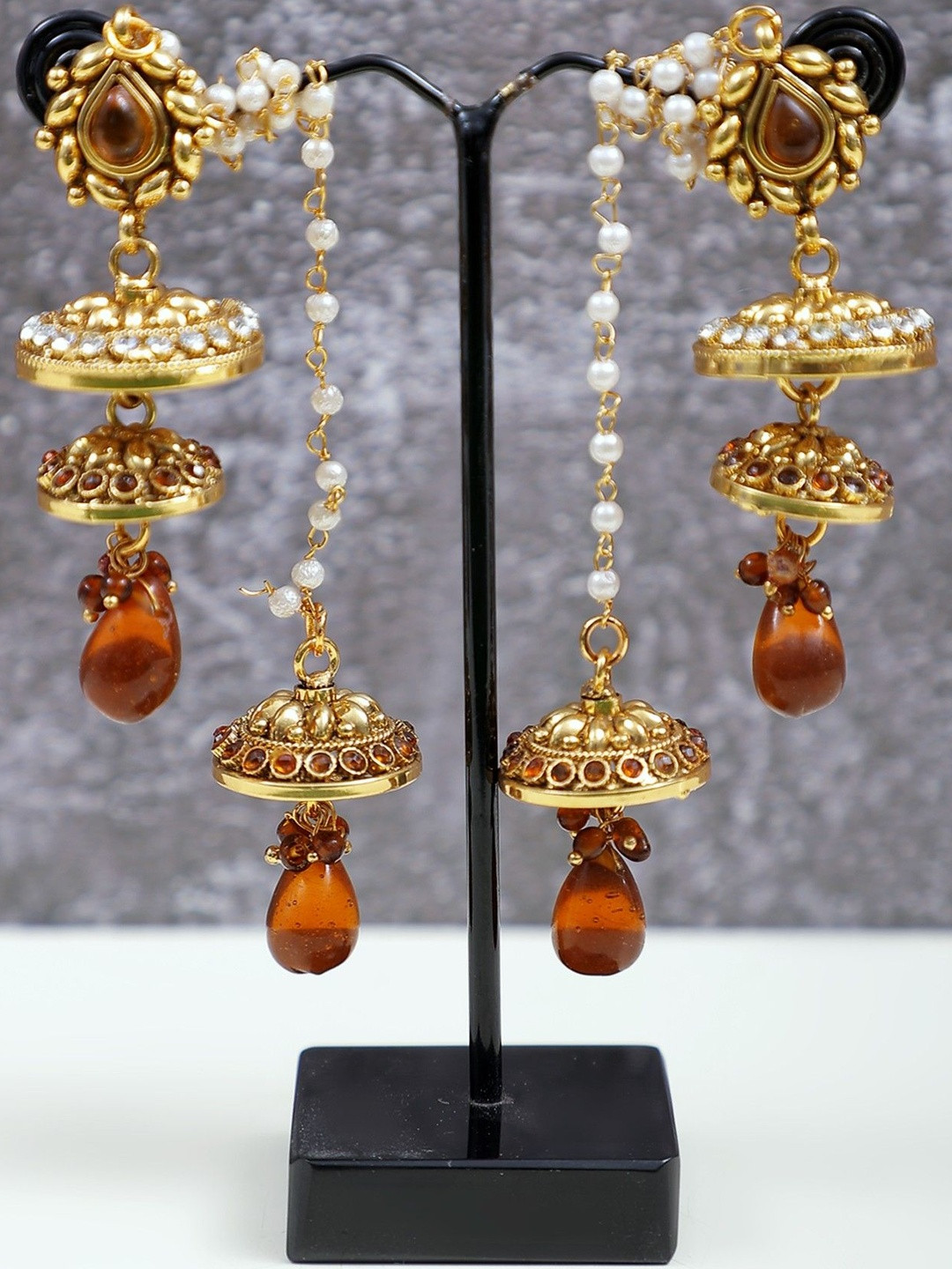 Exotic India Fancy Party Wear Earrings