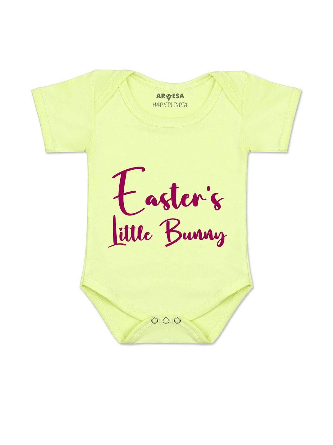 Easter Little Bunny Printed Romper