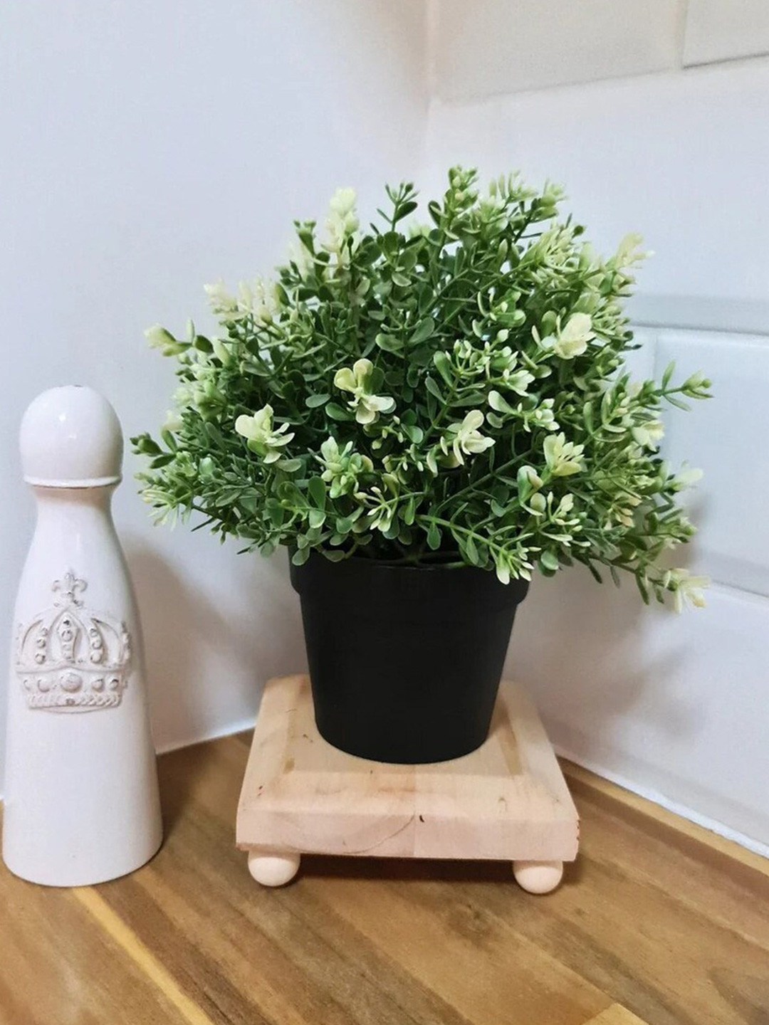 paperi White Artificial Plant With Pot