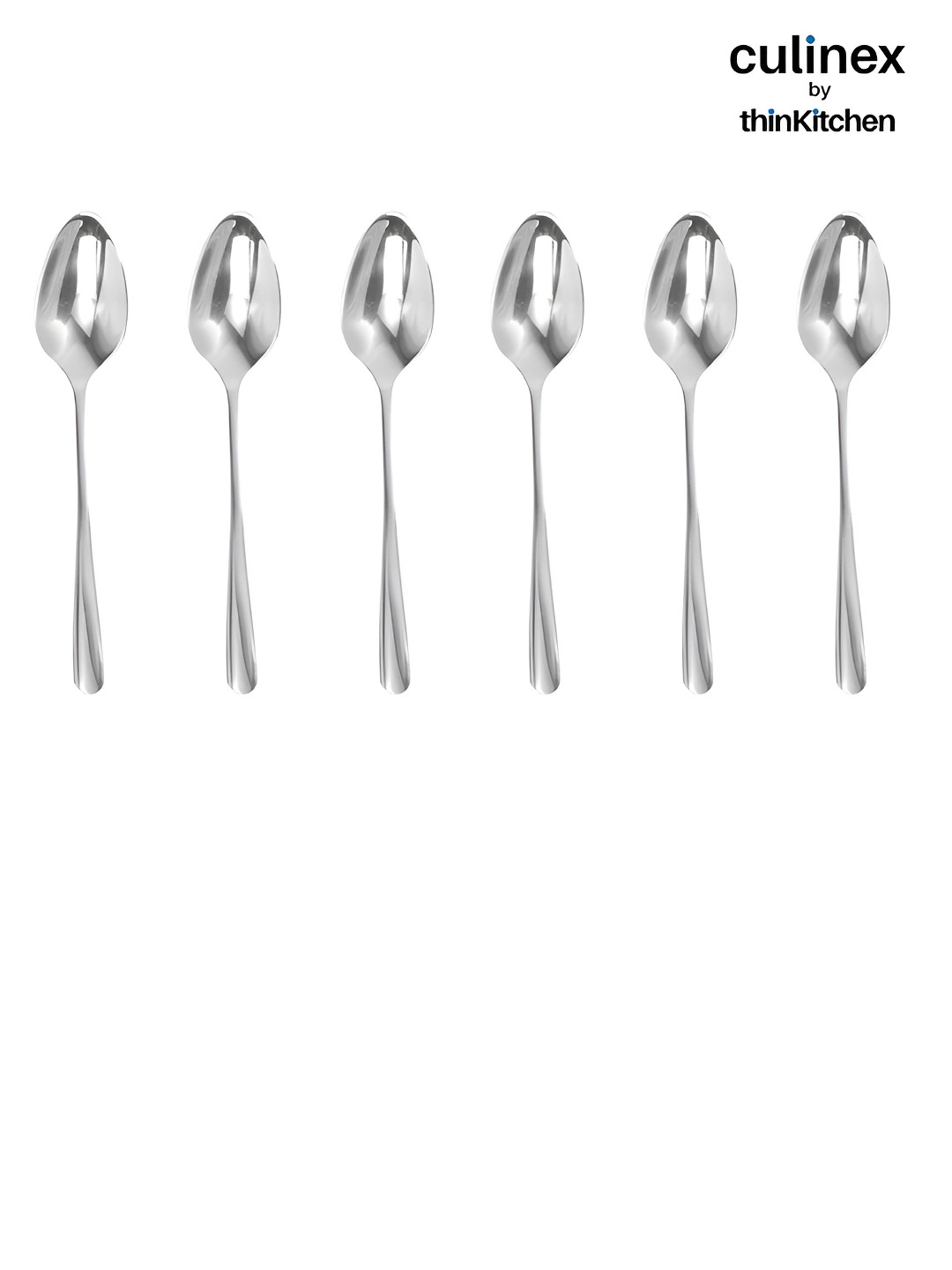 Culinex by thinKitchen Dora Silver-Toned Stainless Steel Cutlery Set