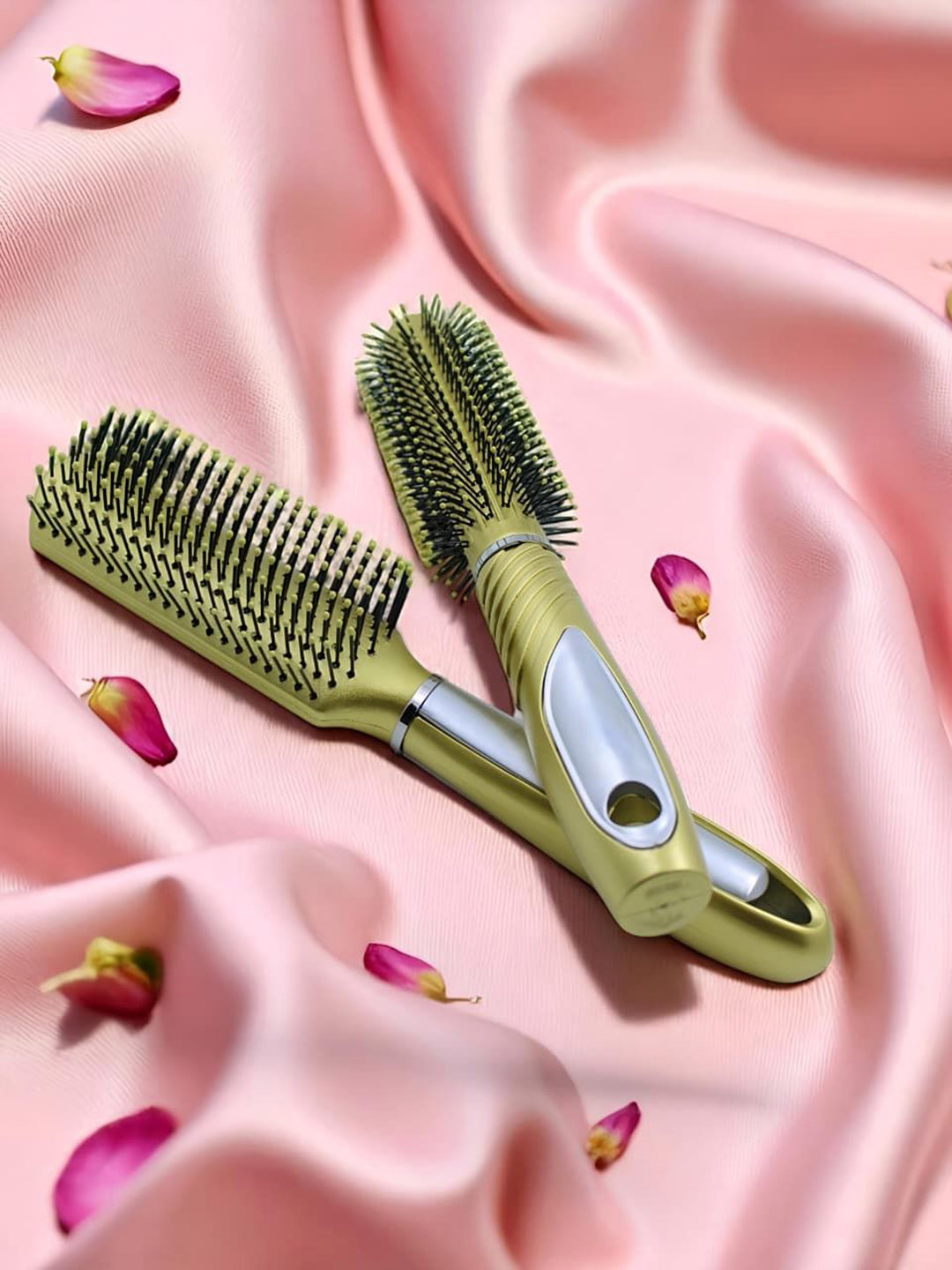 Adhvik Set Of 2 Hair Styling Comb Brushes