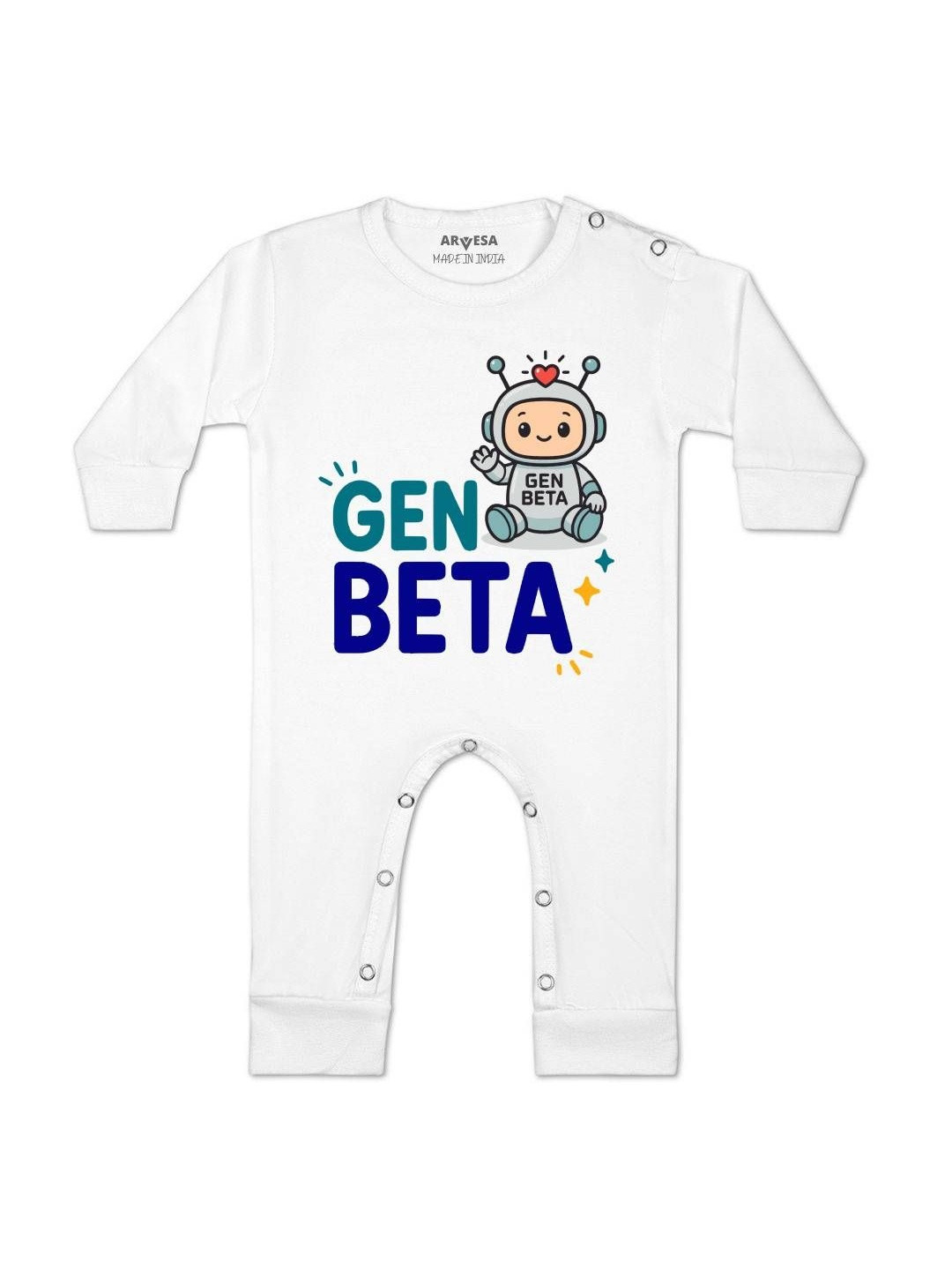 Gen Beta Printed Baby Rompers