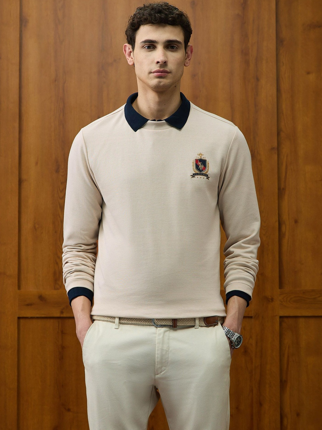 U.S. Polo Assn. Varsity Theatre Round Neck Casual T-shirt