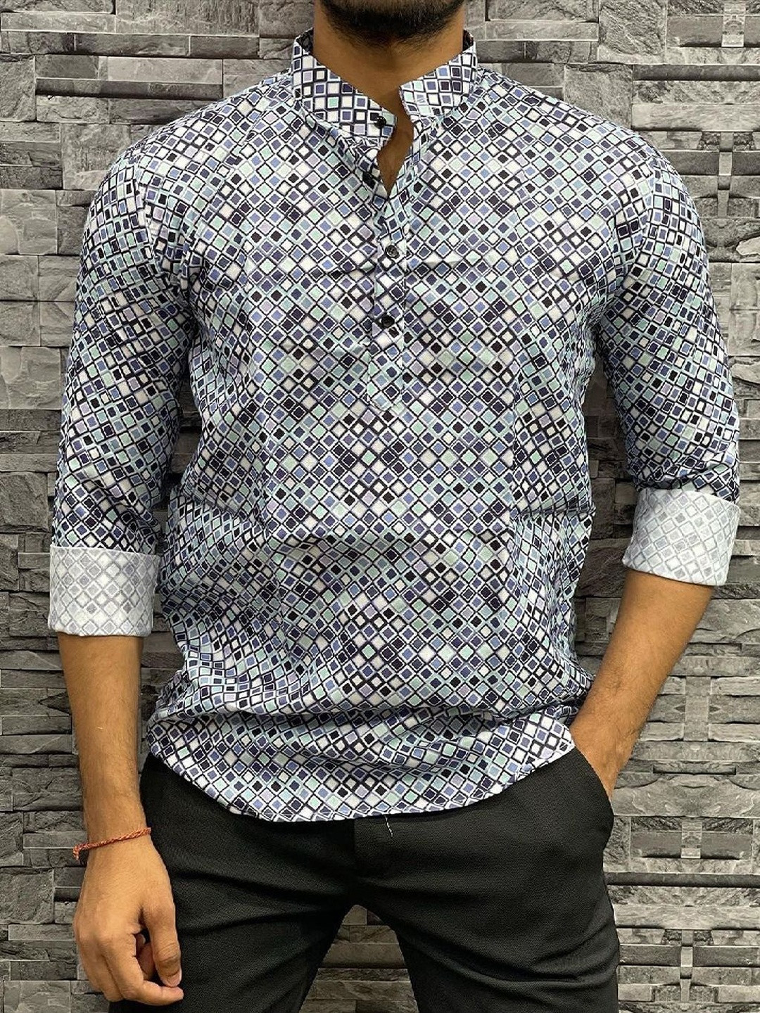 ET-Kurta1-Green Multi