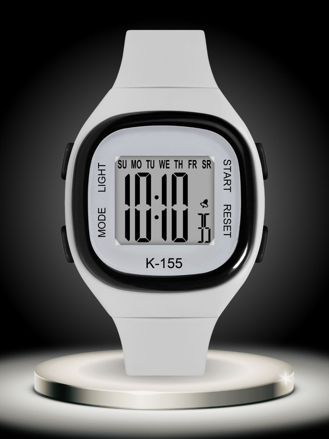 ON TIME OCTUS Kids Rectangular Dial & Bracelet Style Straps Digital Watch DIGITAL-039 GREY