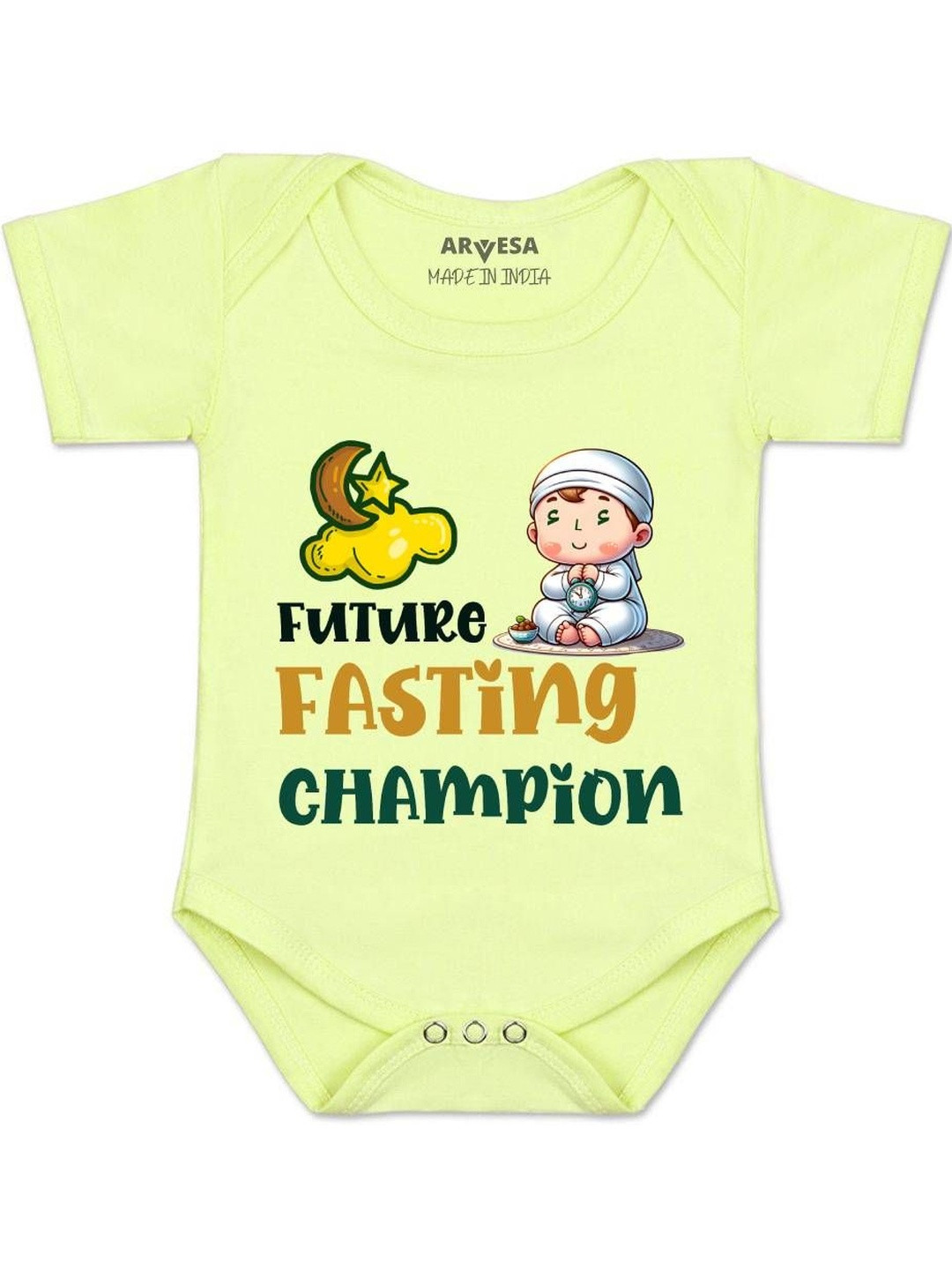 Fasting Champion Printed Romper