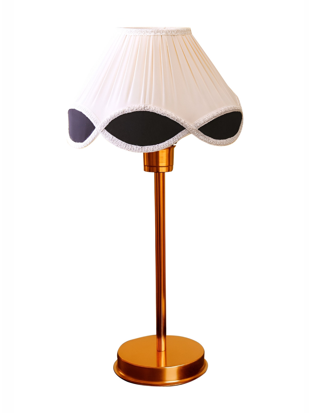 Devansh White Triangle Shaped Table Lamp