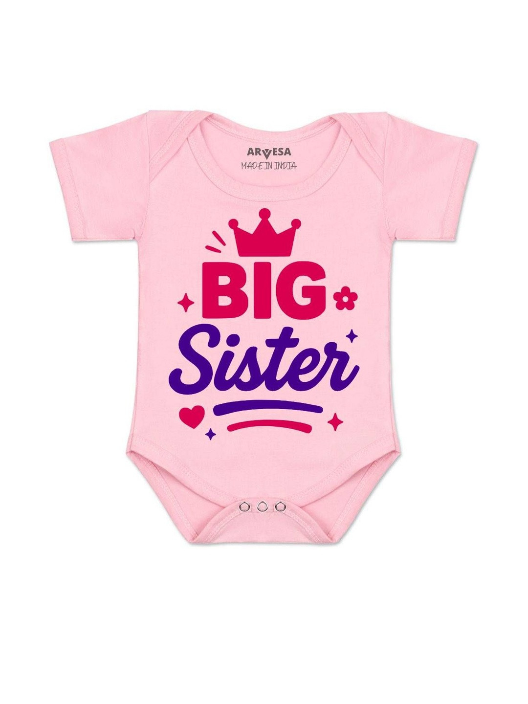 Arvesa Kids Envelope Neck Cotton Rompers