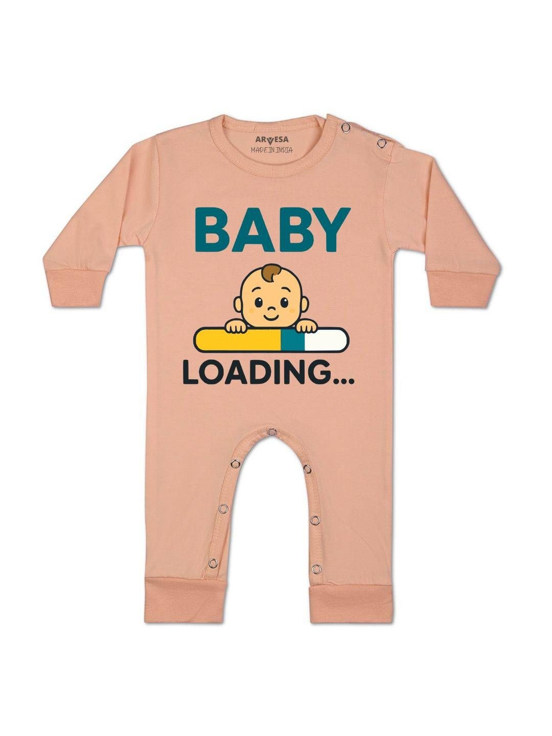 Baby Loading Printed Baby Rompers