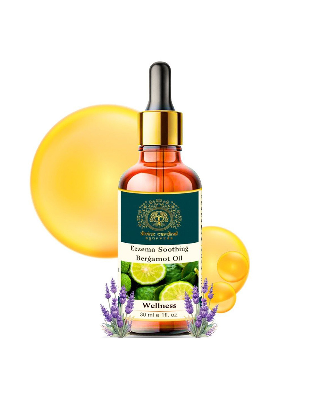 Divine cardinal Eczema Soothing Bergamot Oil - 30 ml