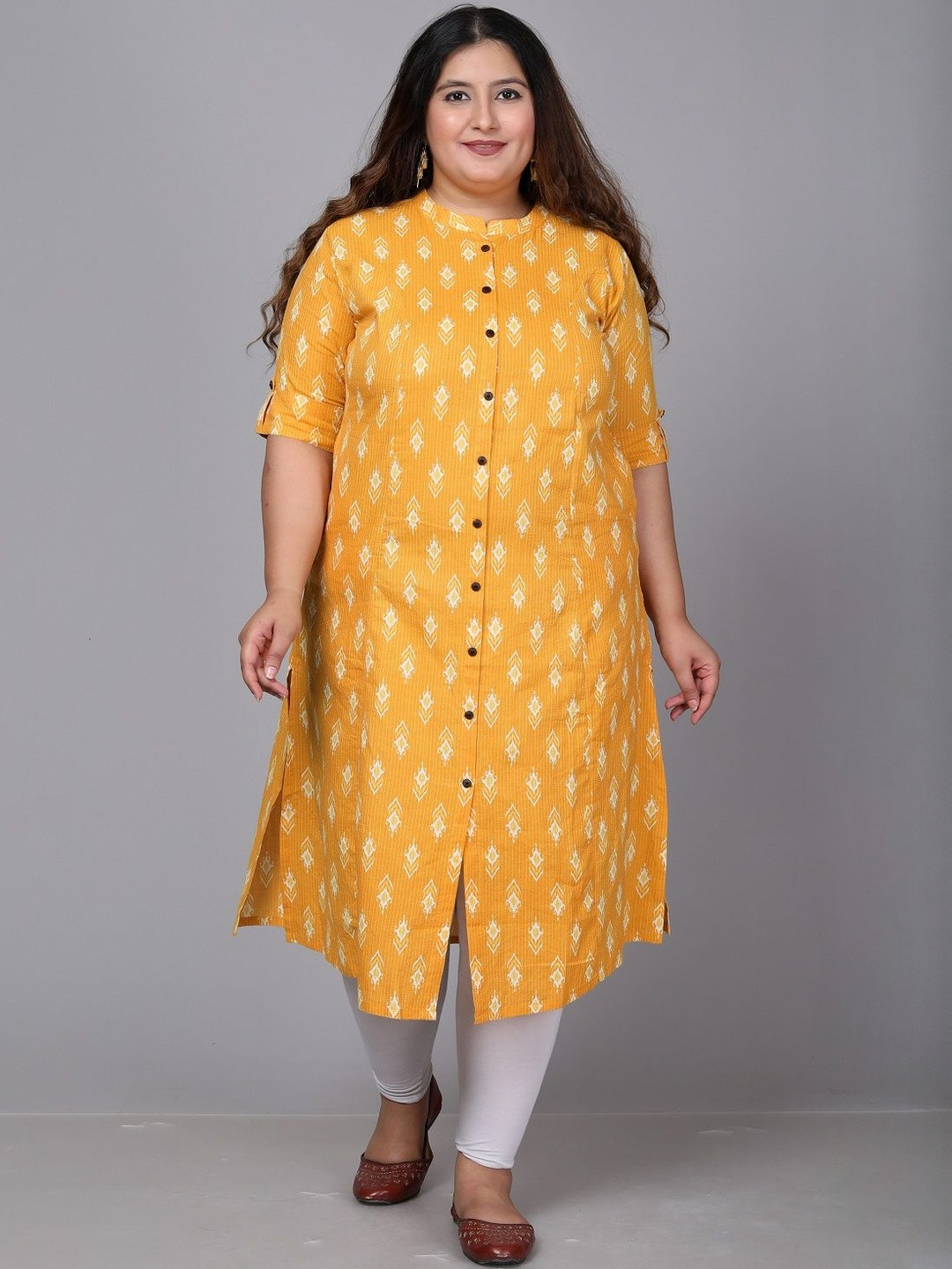 VASAVI Women Cotton A-Line Kurtas