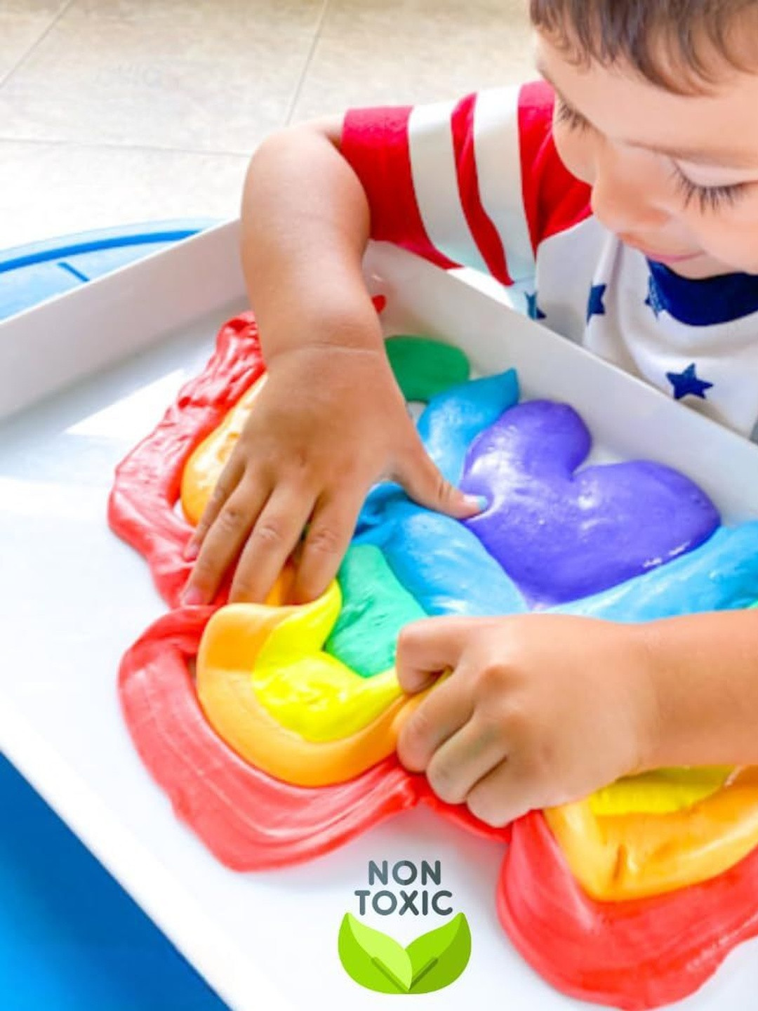 Jambuwala Enterprise Pack of 6 Do-It-Yourself Kit Fruit Scented Slime Gel