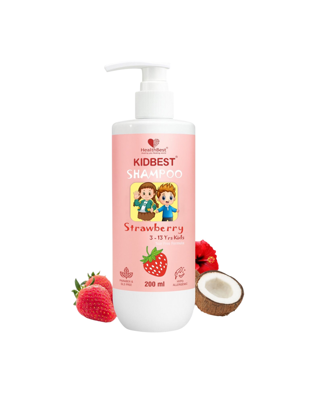HealthBest Kidbest Gentle Cleansing Shampoo - 200 ml