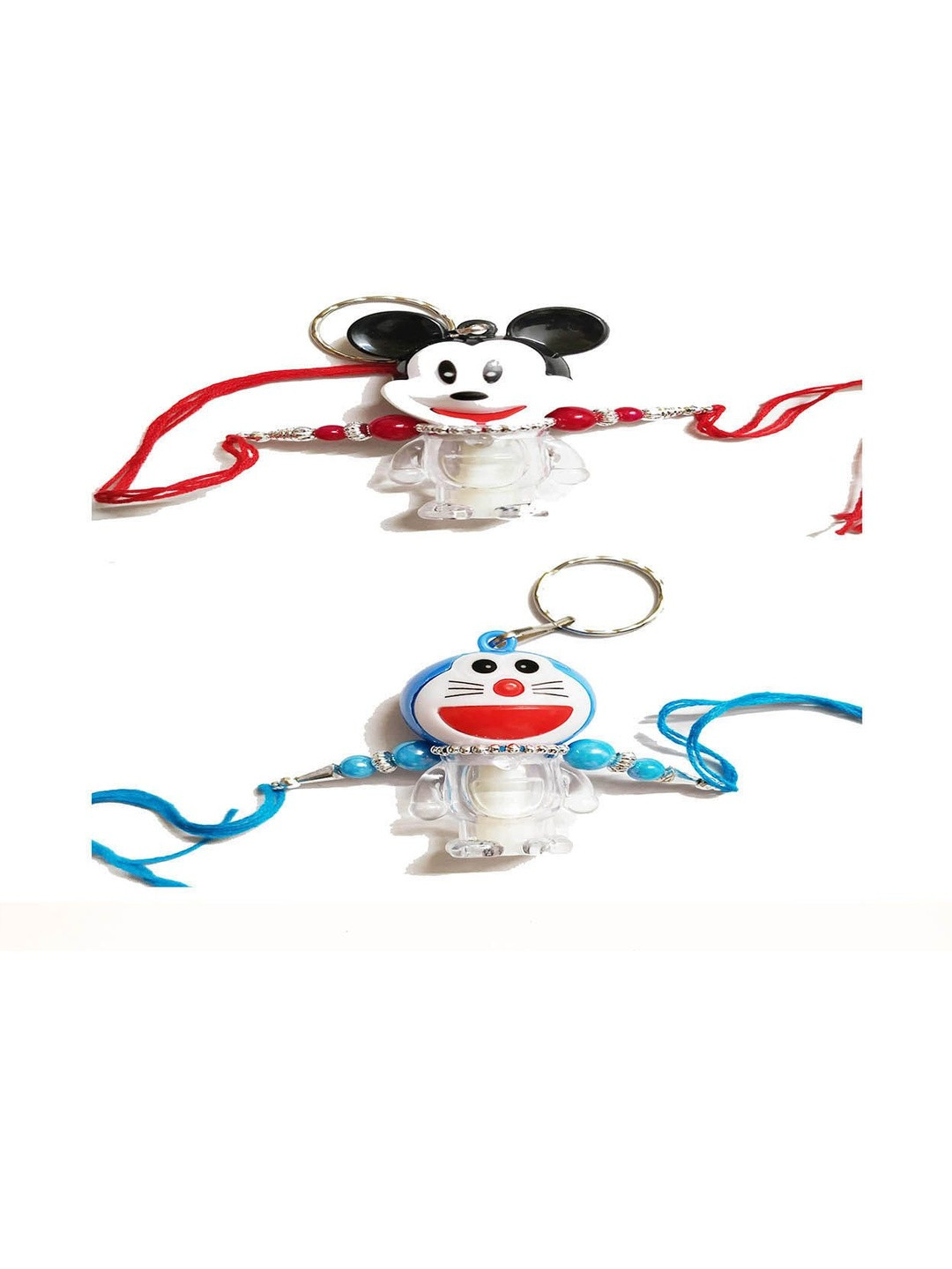 KAVIM Boys Set Of 2 Doraa & Miky Wraparound Rakhi