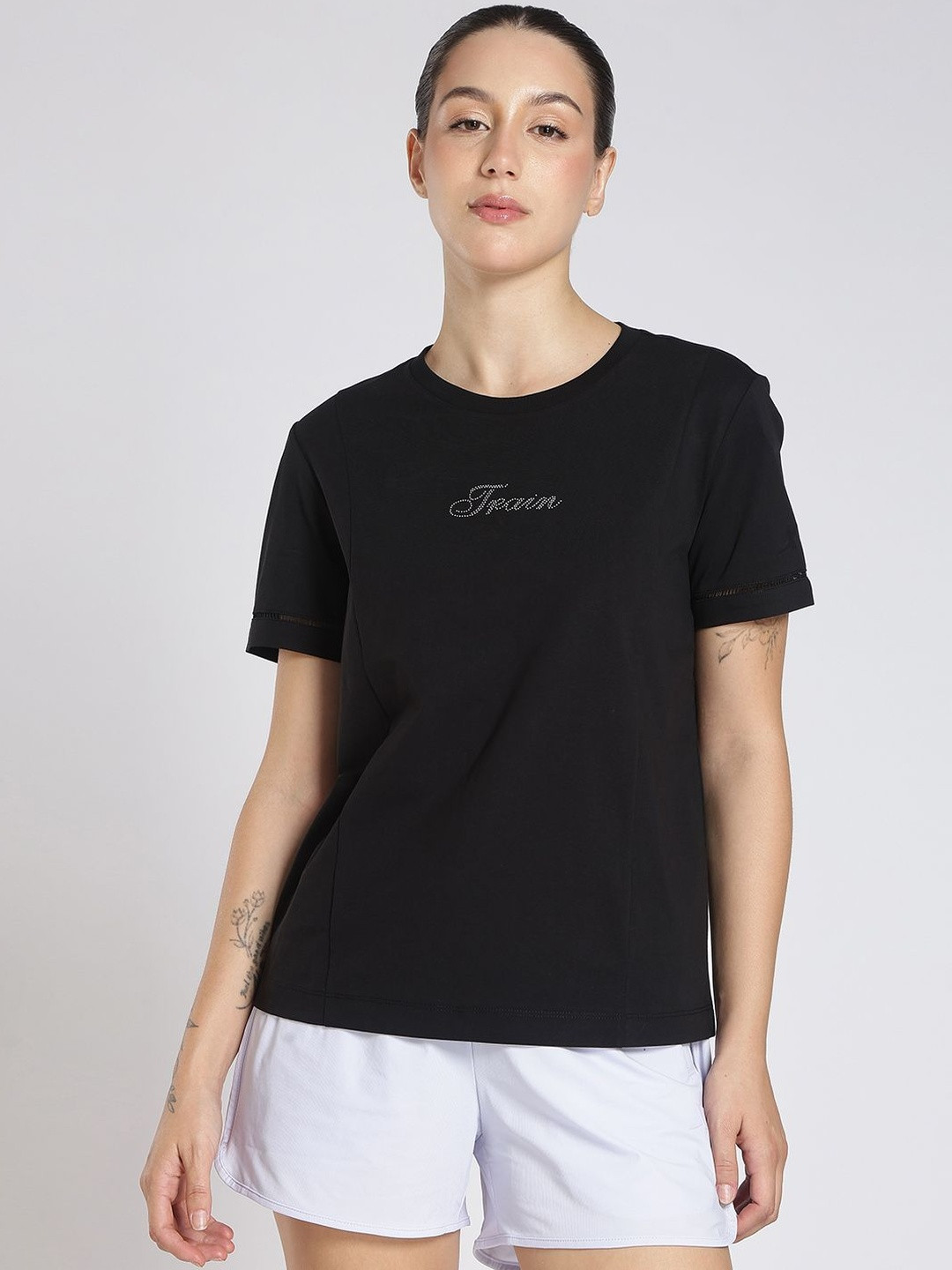 Xtep Women Motion Dry Performance Running Lightweight Cotton T-shirt