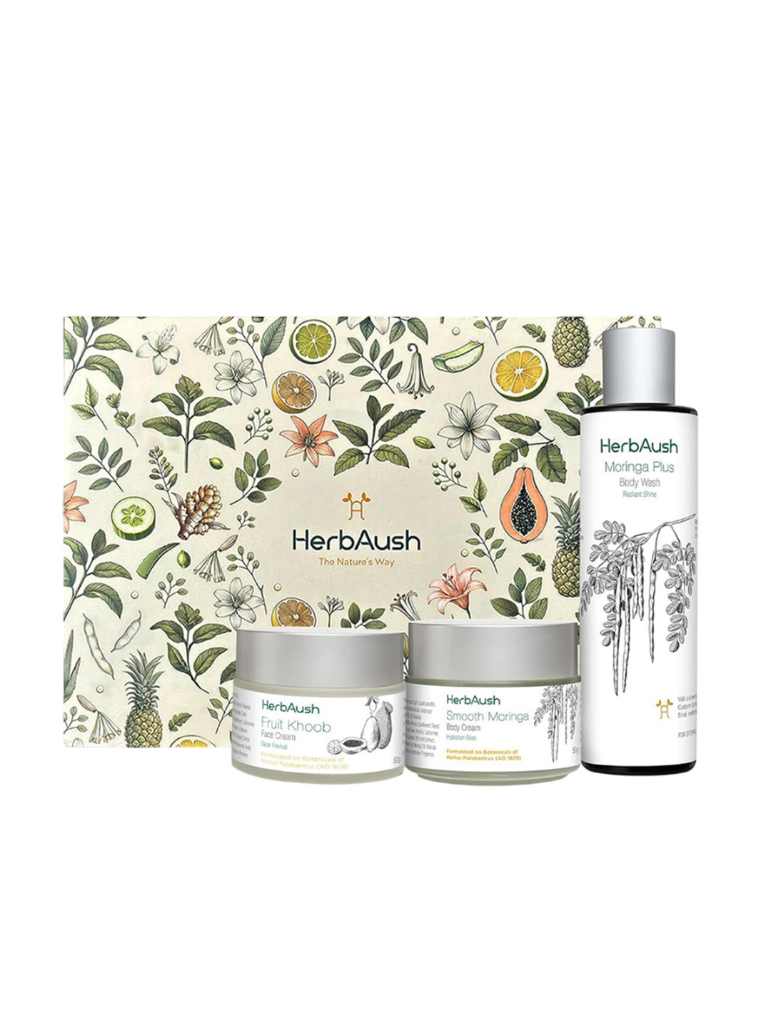 Herbaush Set Of 3 Intense Nourishment Kit - 200 g