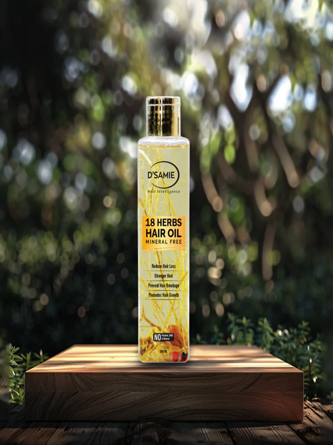 DSAMIE 18 Herbs Hair Oil For Hair Growth - 200 ml