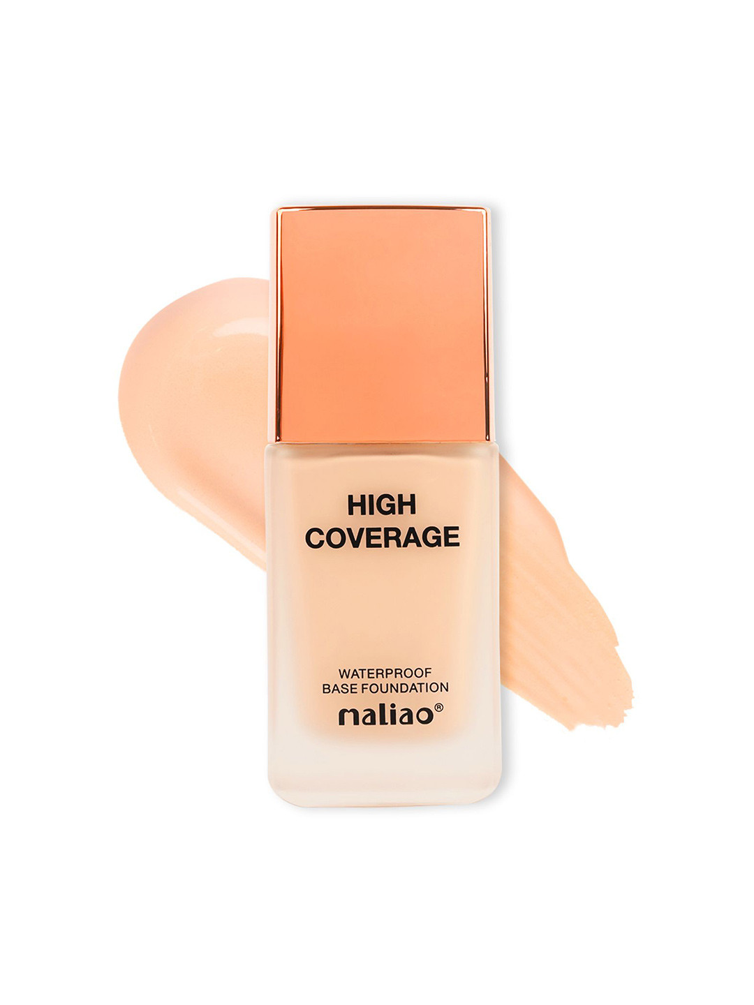 Maliao High Coverage Waterproof Base Foundation - 40 ml - Natural Nude 04