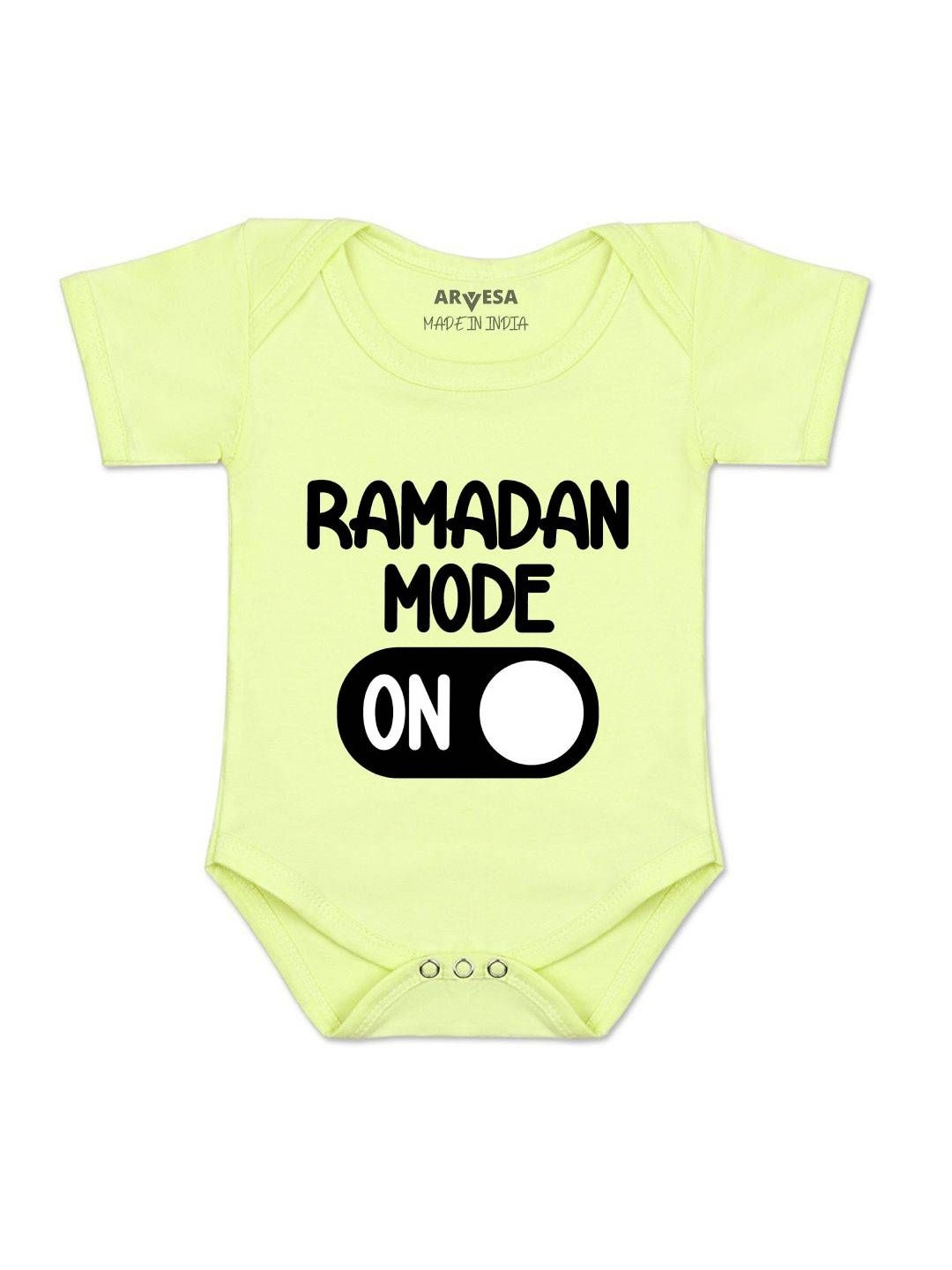 Ramadan Mode On Printed Romper