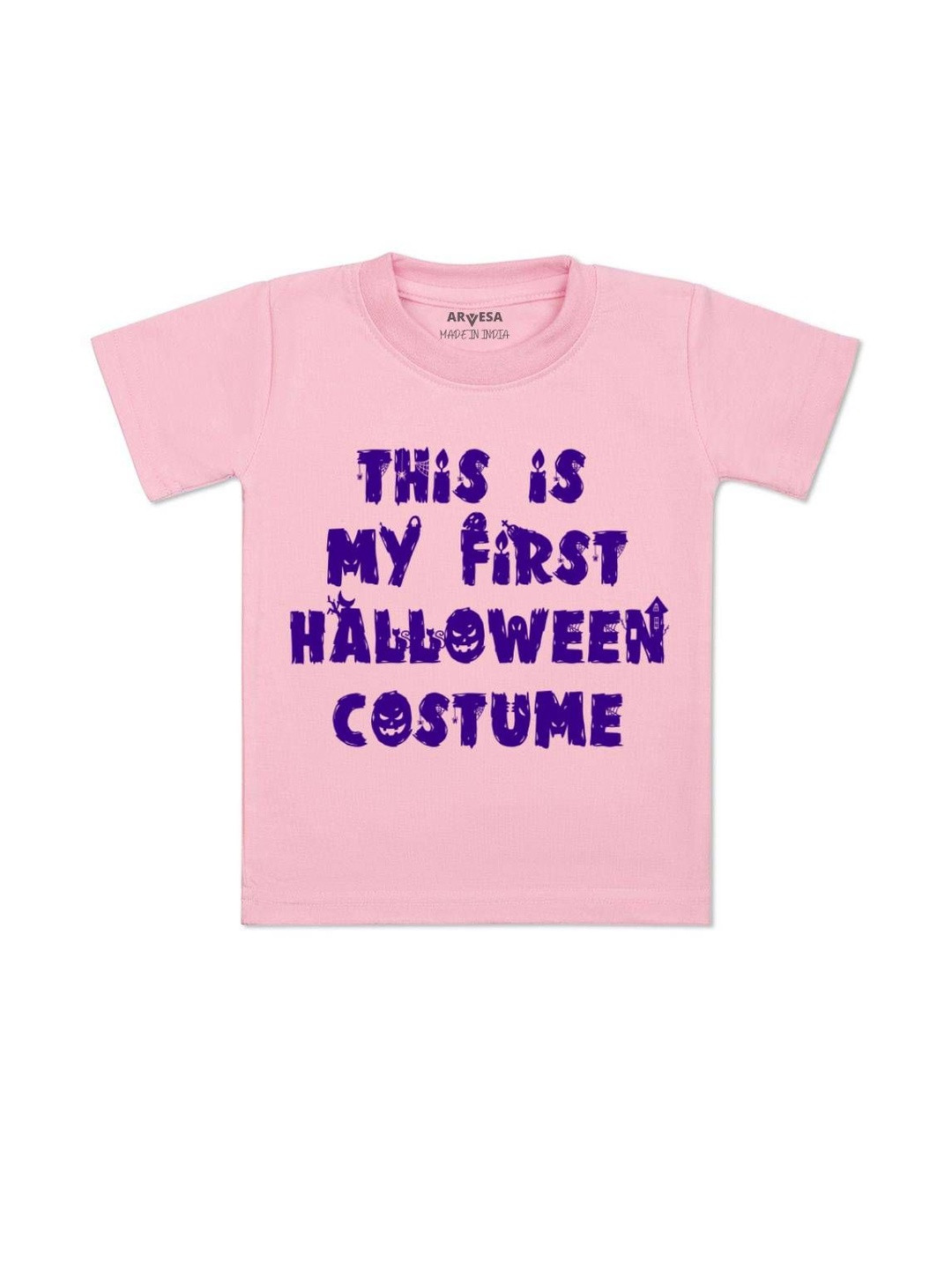 This Is My First Halloween CostumePrinted Kids Tshirt