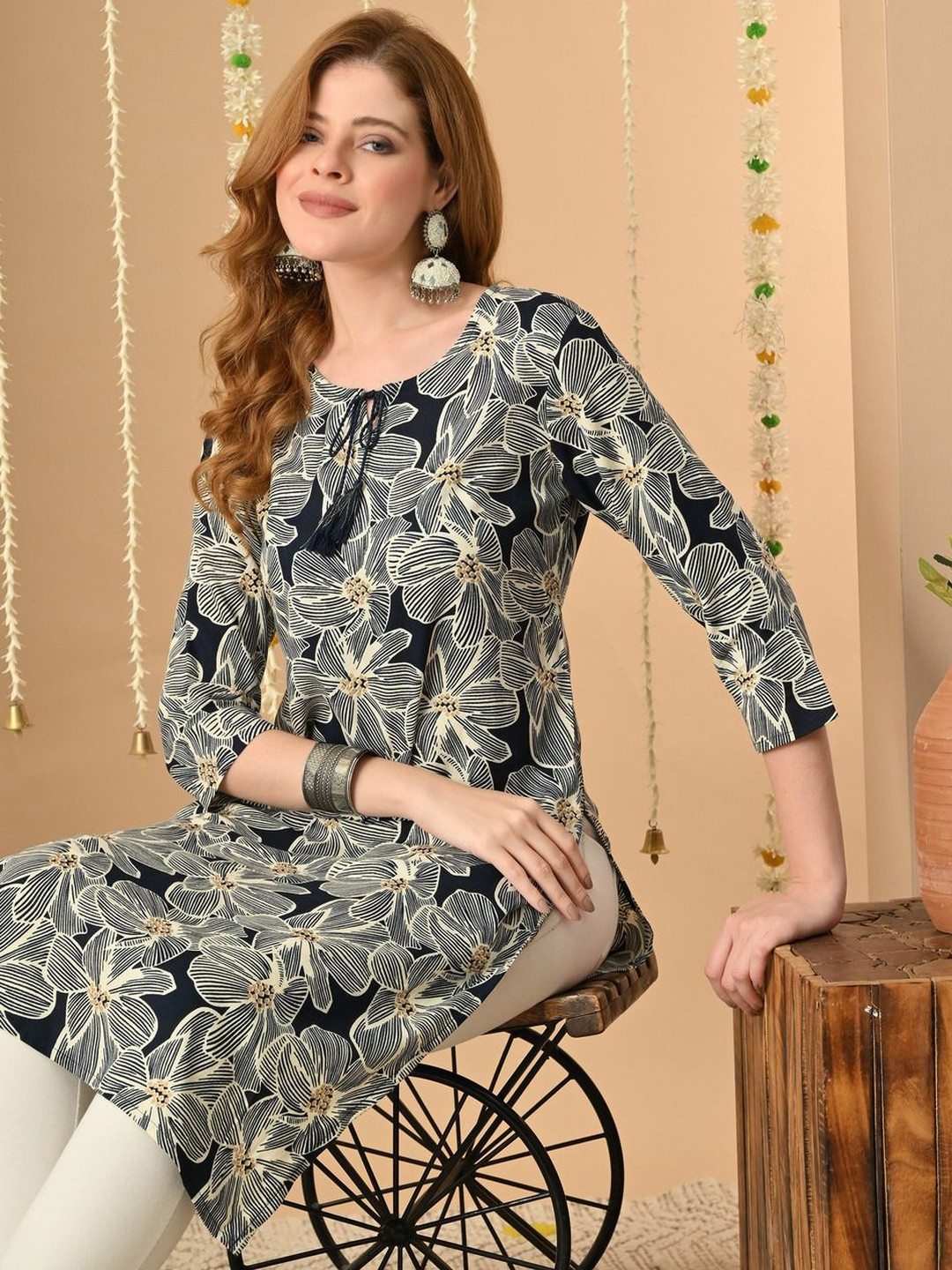 SK-36-NAVY-BLUE-DORI-KURTA
