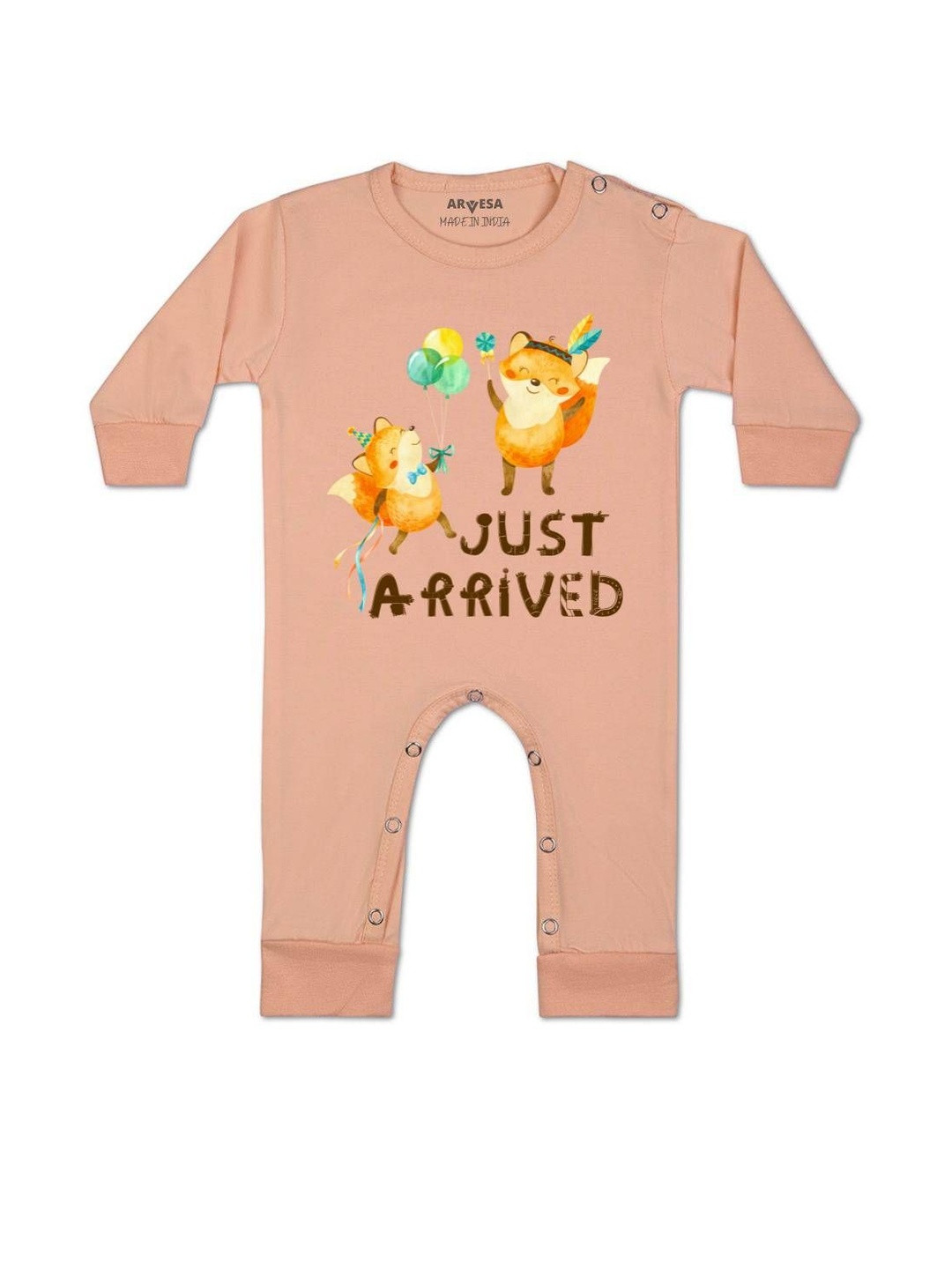 Homecoming New Born Printed Baby Rompers