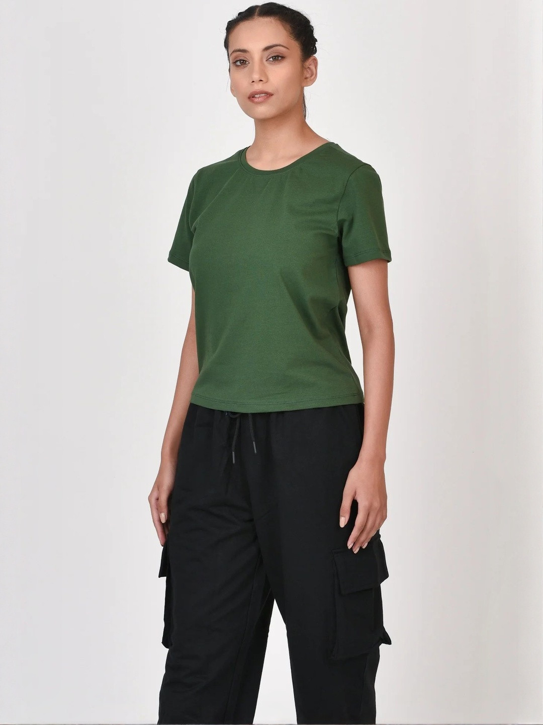 BRUTE FORCE Women Cotton Regular Top