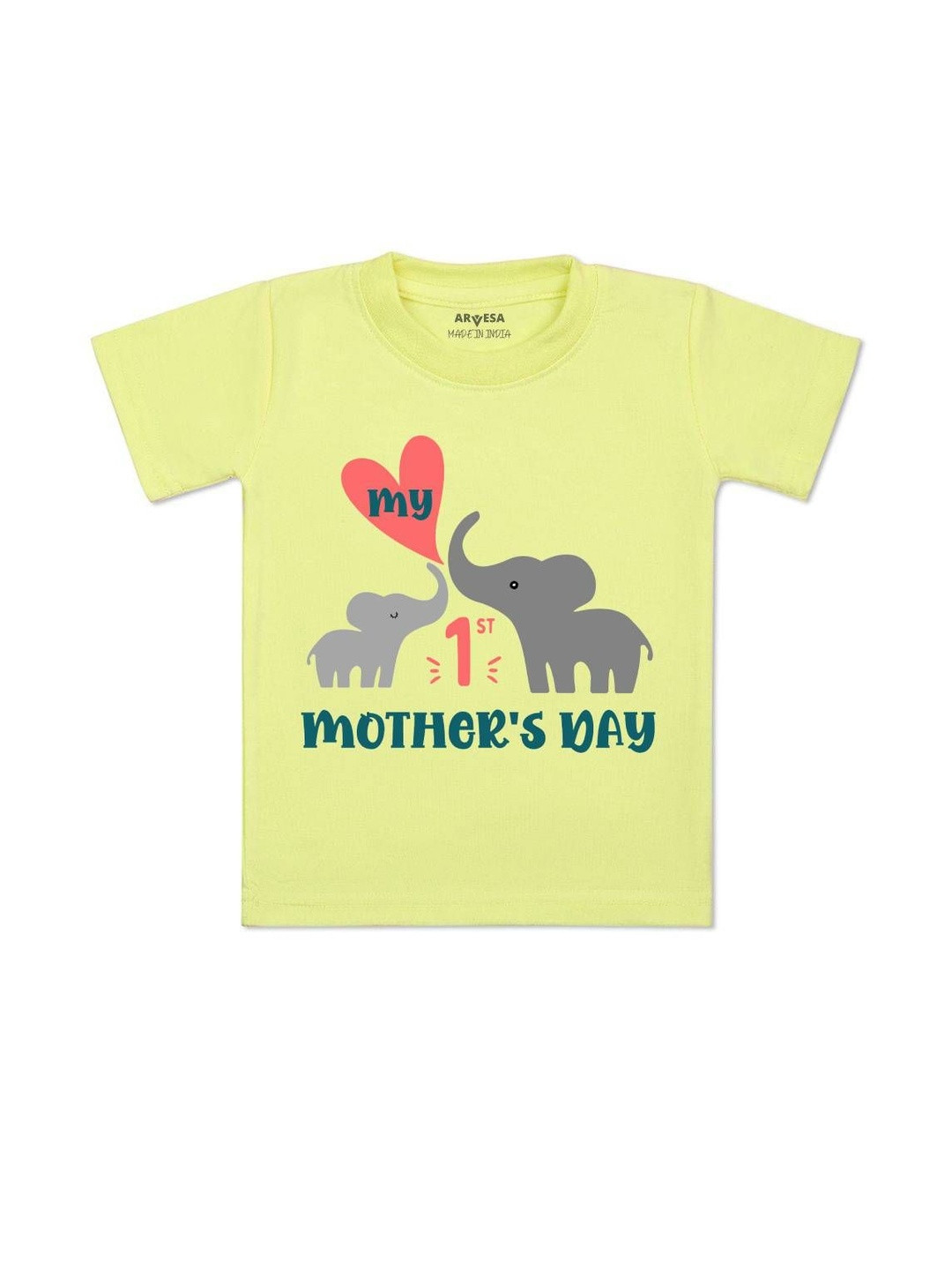 My First Mothers Day Printed Kids Tshirt