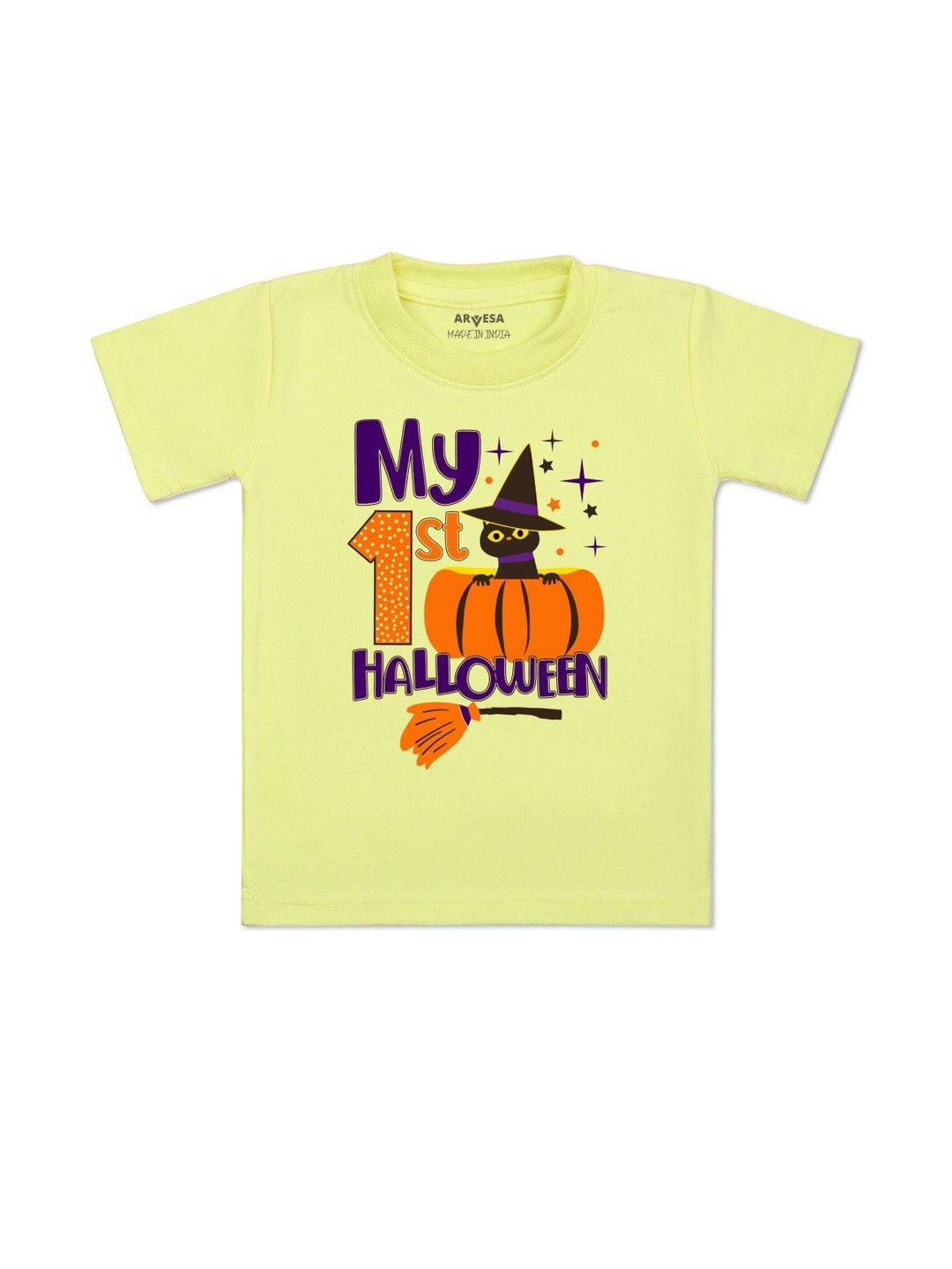 My First Halloween Printed Kids Tshirt