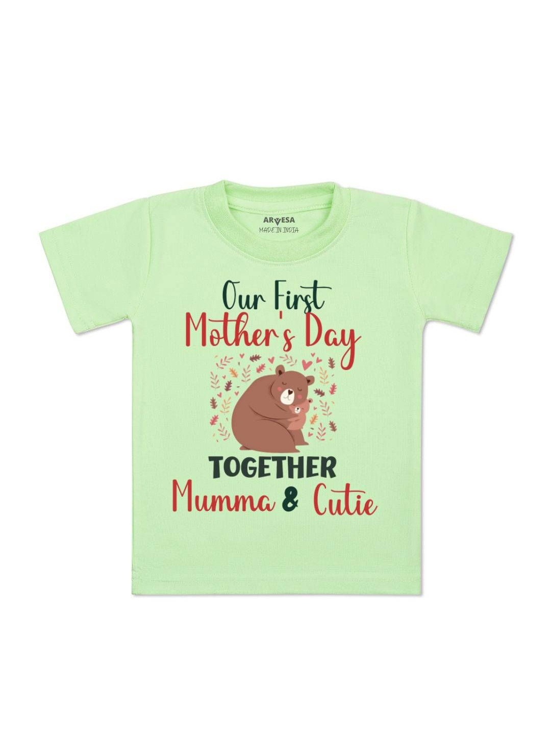 My First Mothers Day Printed Kids Tshirt