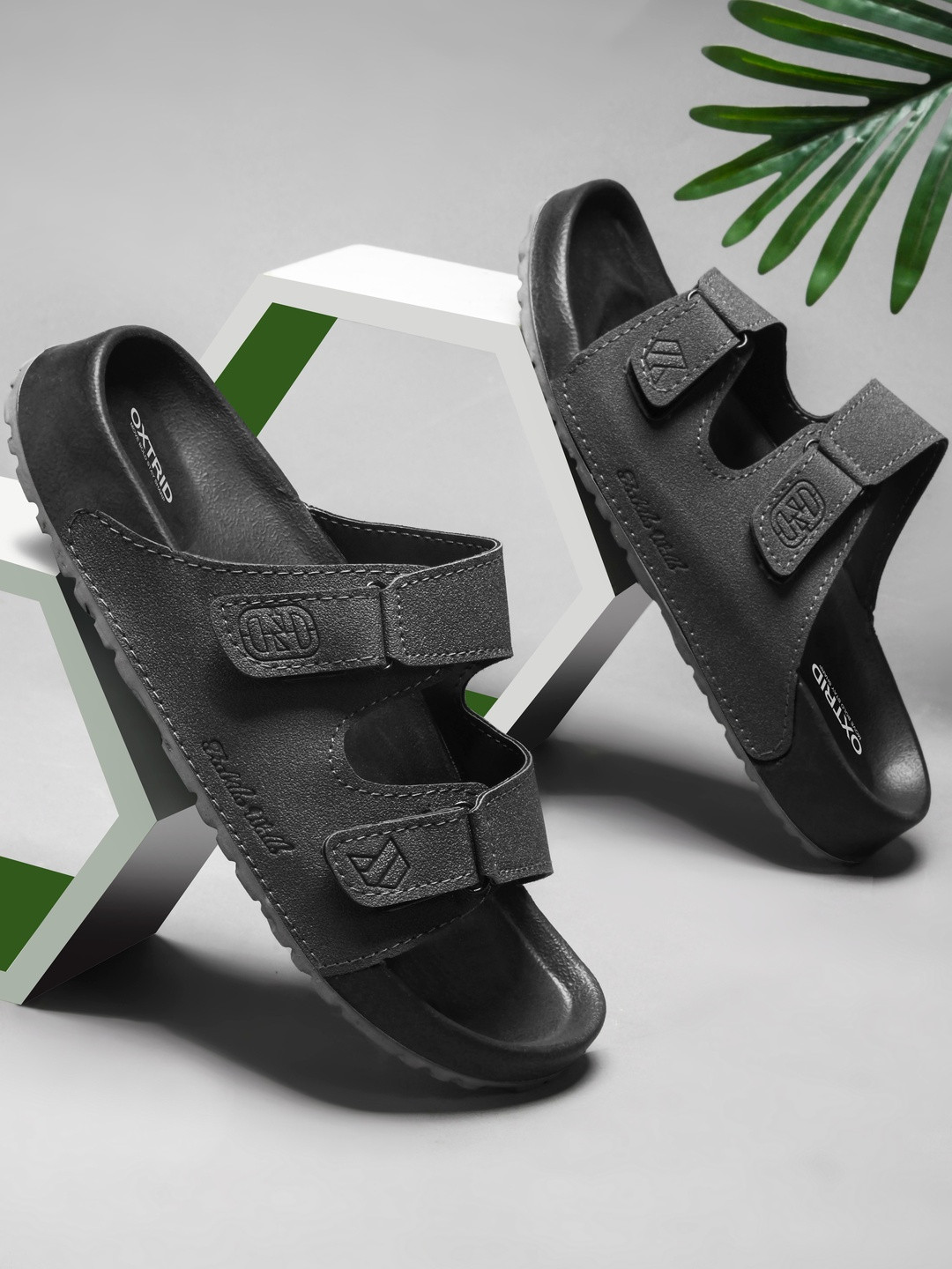 SHOELAMB Suede Casual Sandals