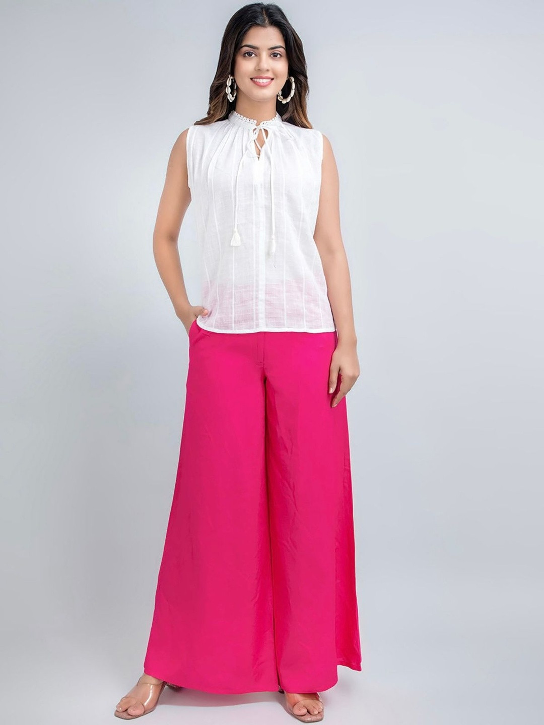 Women Wide Leg Palazzo
