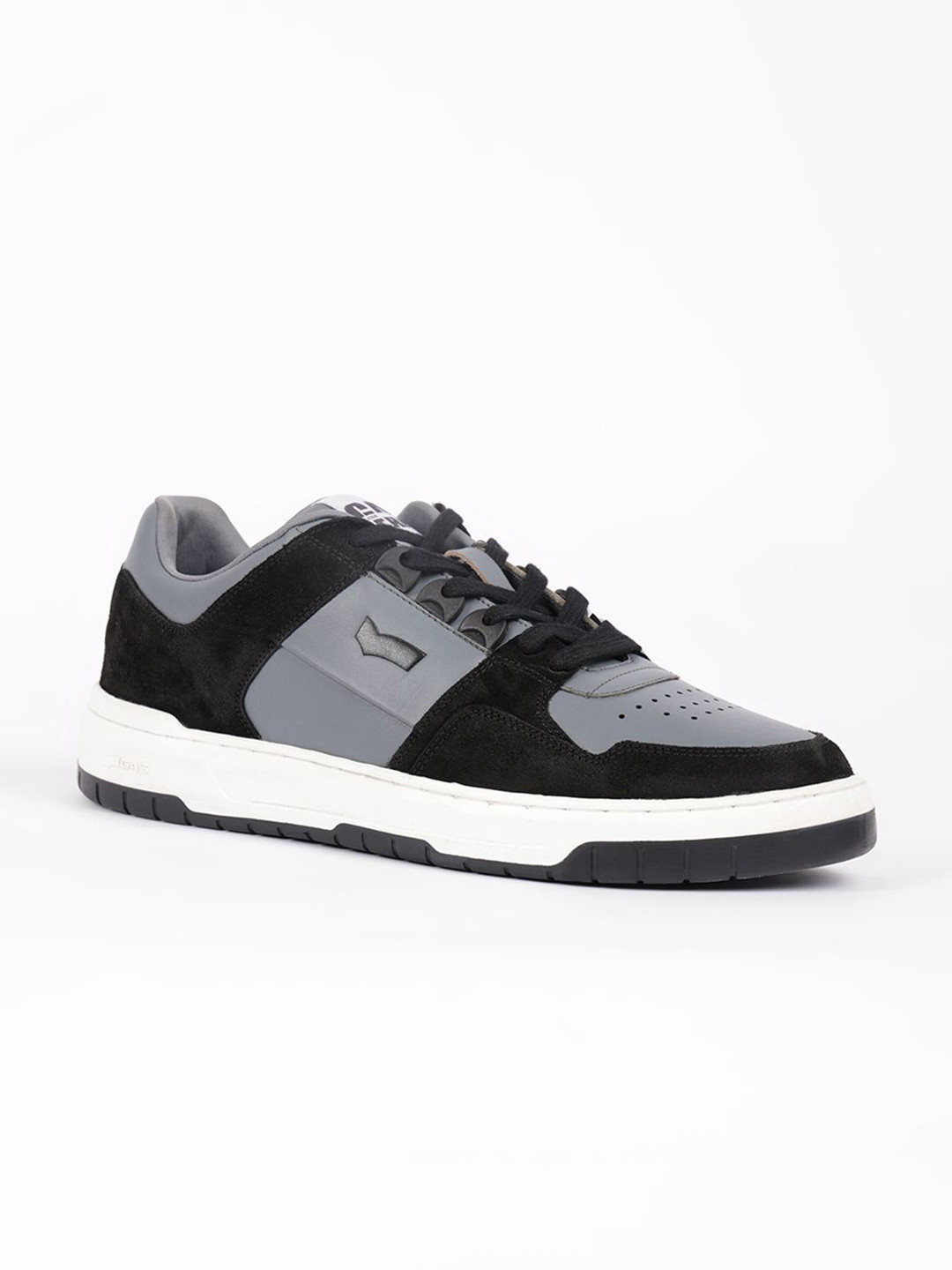 GAS Men Lace-Up Leather Sneakers