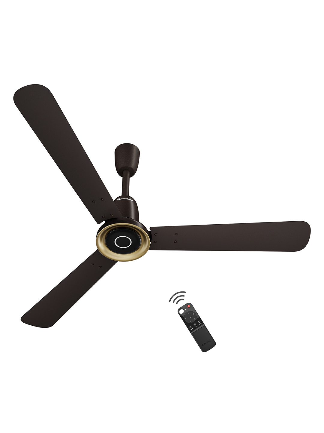Atomberg Studio Nexus Blaze Brown 1200mm BLDC 5 star Ceiling Fan with Remote Control