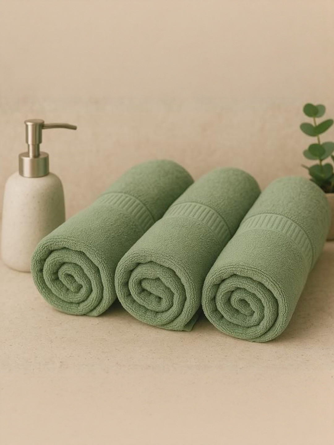 Dollar Bamboo Hand Towel Ultra Absorbent & Odour-Free 3X Softer Than Cotton Towels 40 x 60 cm (Pack of 6)