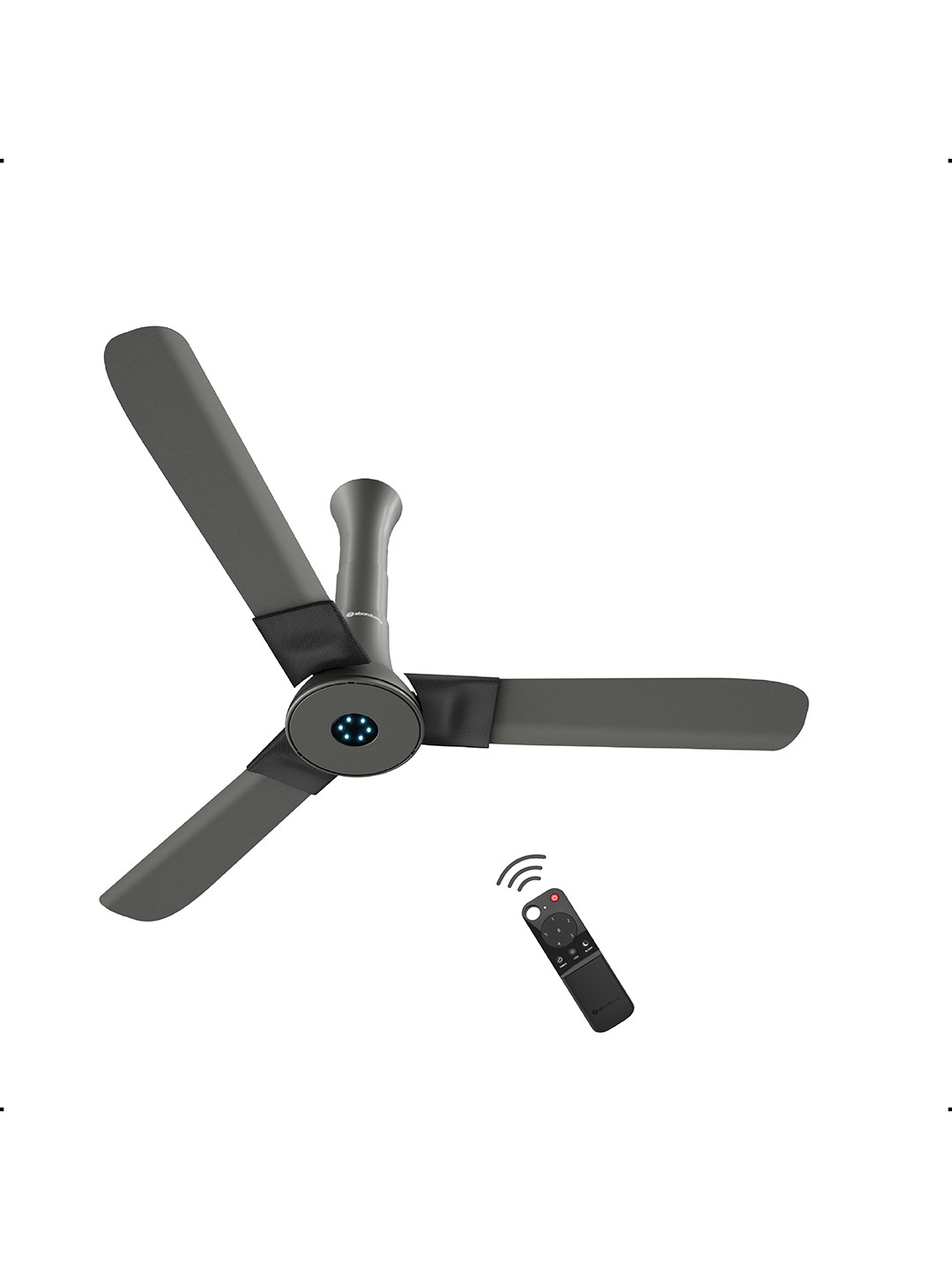 Atomberg Studio+ Sand Grey 1200mm BLDC BEE 5-star Ceiling Fan with Remote Control