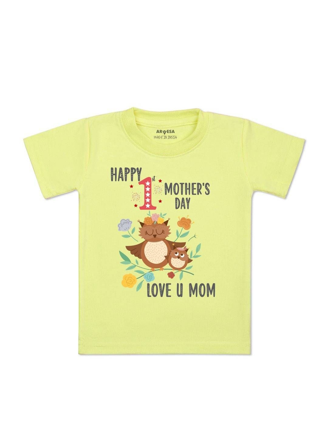 Arvesa Kids-Unisex Cotton Printed Tshirts