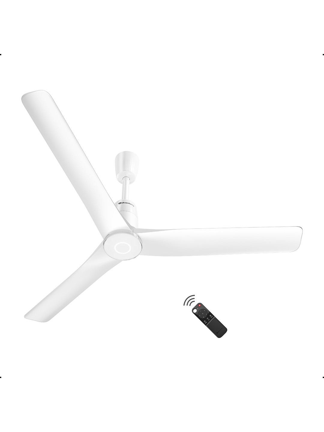 Atomberg Aris Contour Marble White Smart 1200mm BLDC Ceiling Fan with IoT & Remote